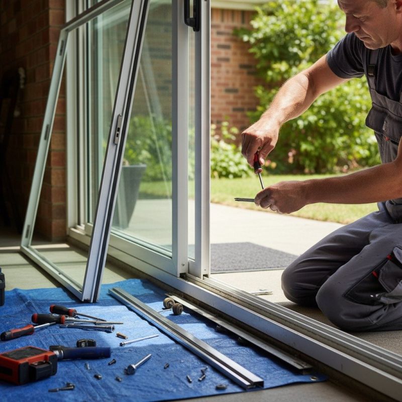 Patio Door Repair detail